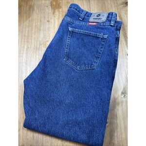 Wrangler 96501MR Regular Fit Jeans Men's 42x30 Cowboy Straight Leg Dark Wash